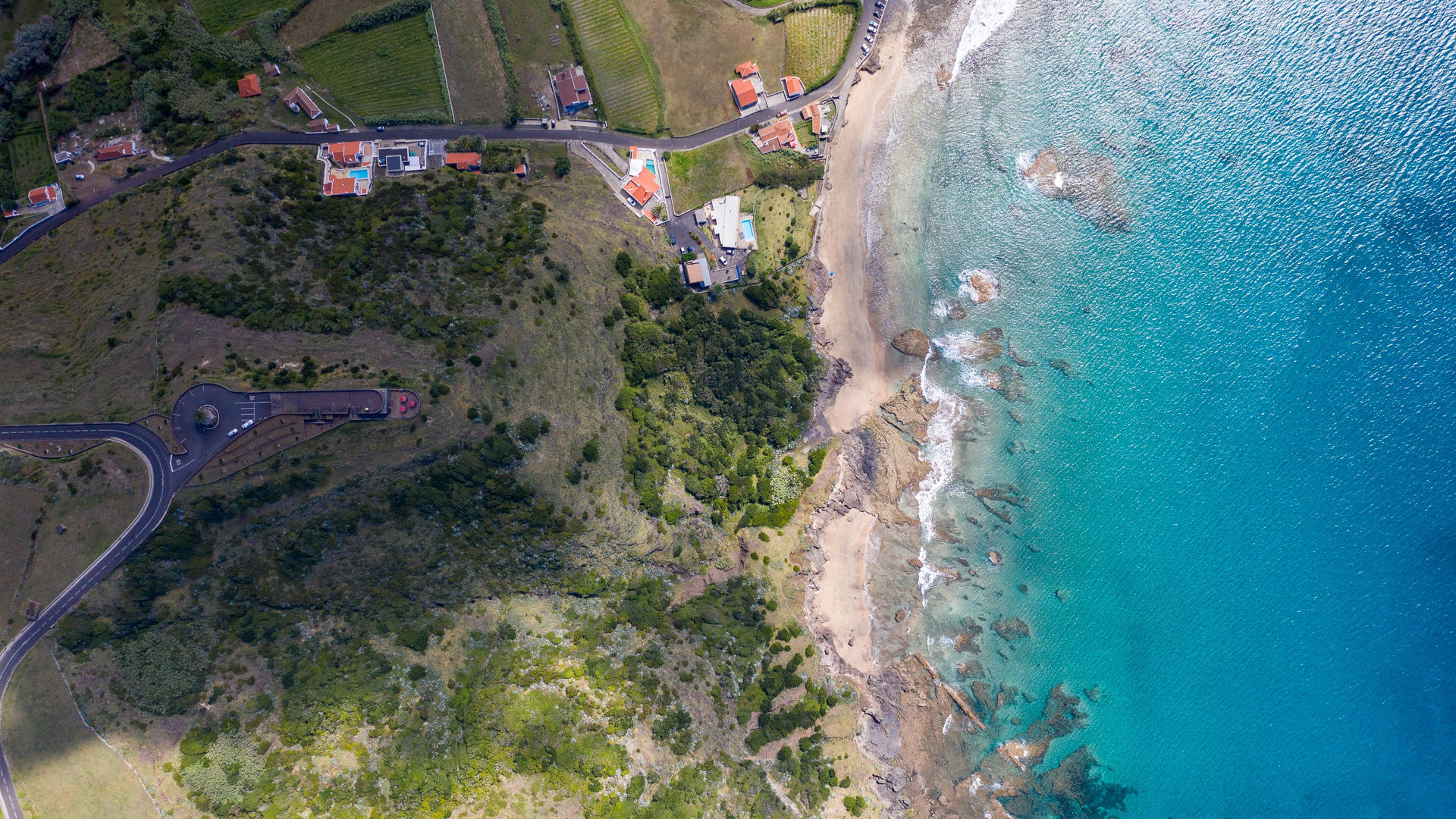 Baía de São Lourenço, Ilha de Santa Maria