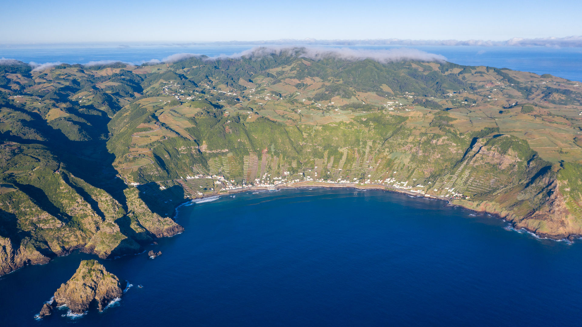 Baía de São Lourenço, Ilha de Santa Maria