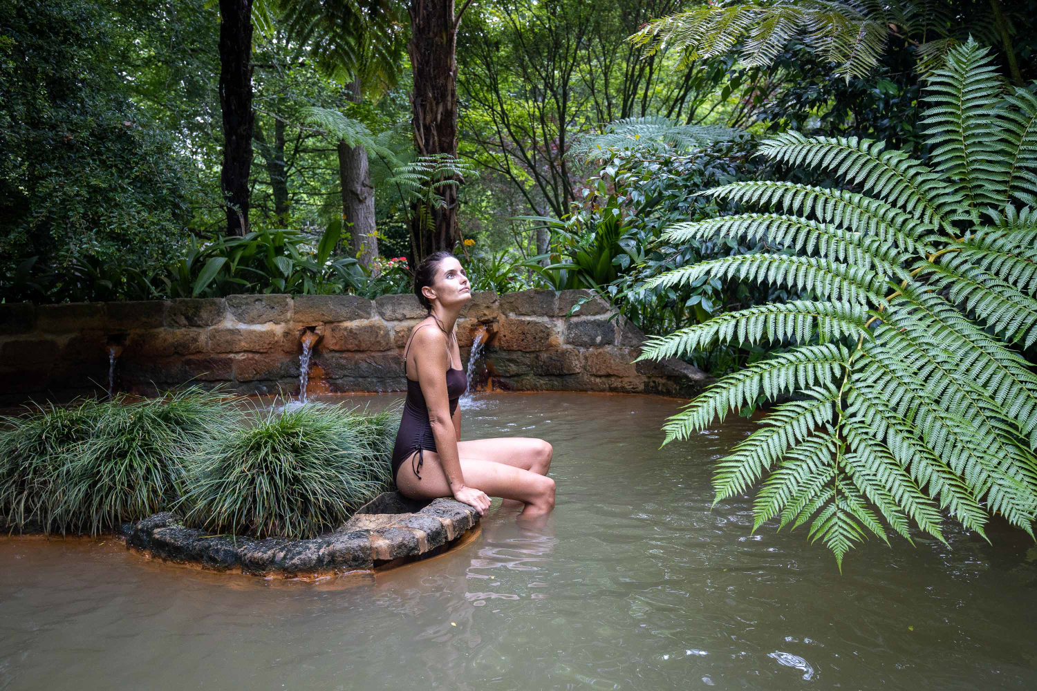 Piscina Termal do Parque Terra Nostra, Ilha de São Miguel