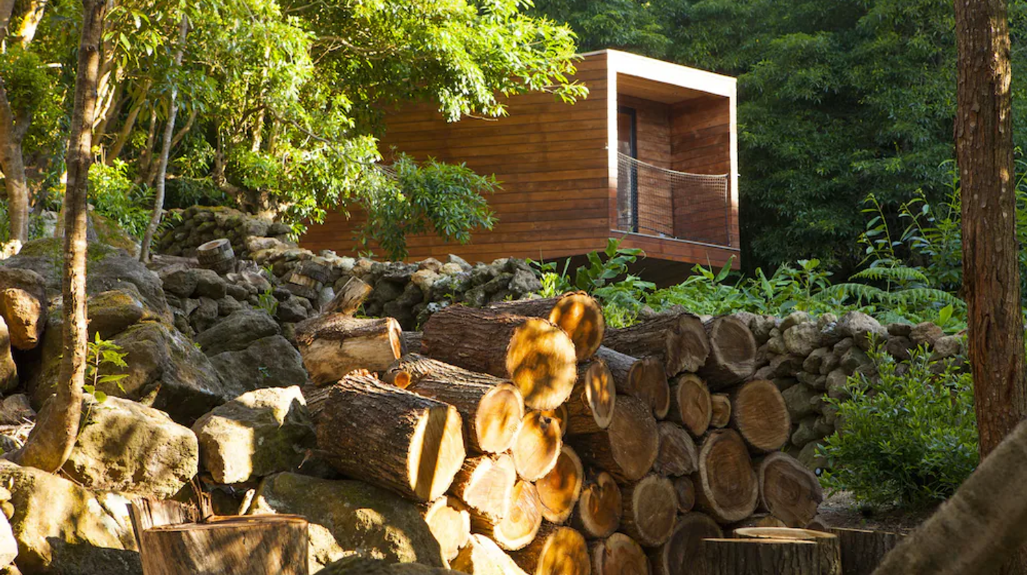 Exterior do Caparica Azores EcoLodge