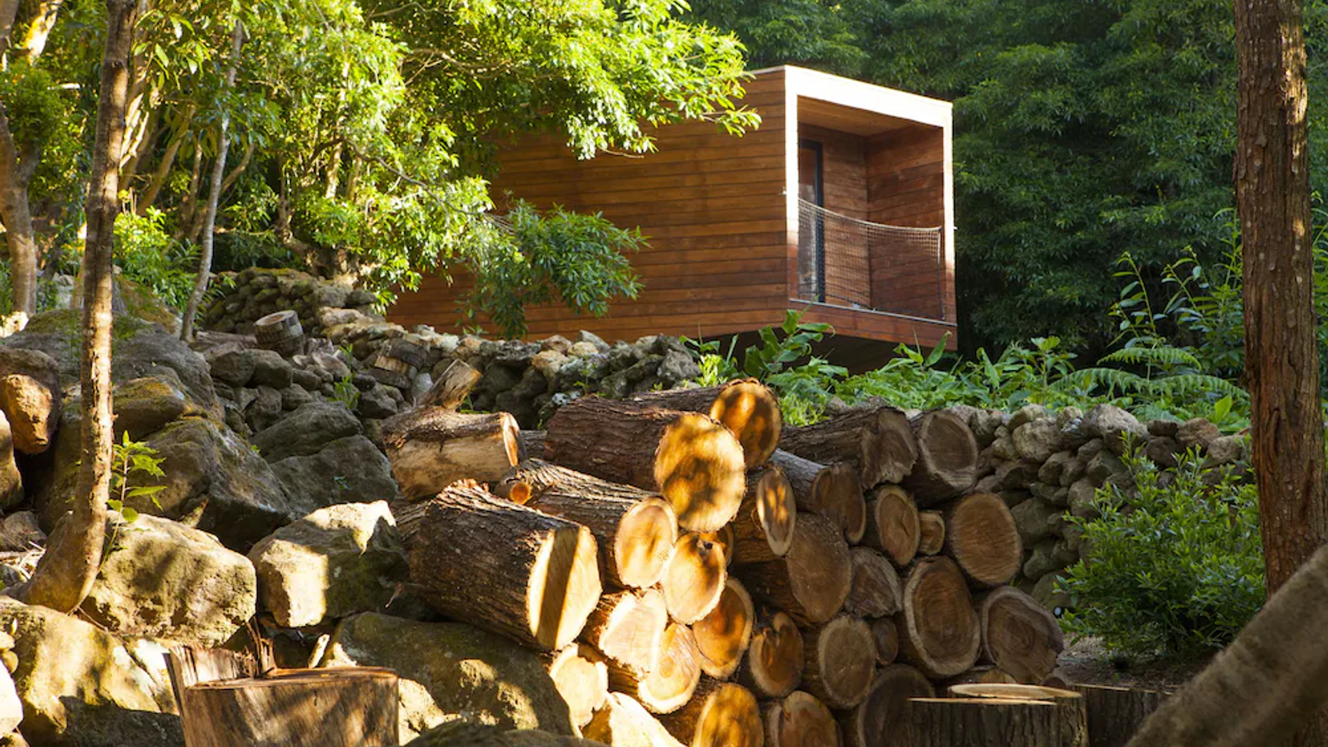 Exterior do Caparica Azores EcoLodge