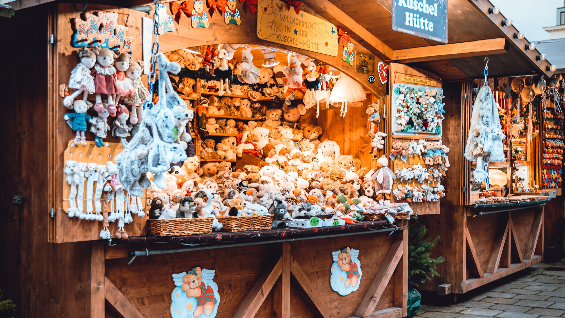 Mercado de Natal de Viena na Rathausplatz