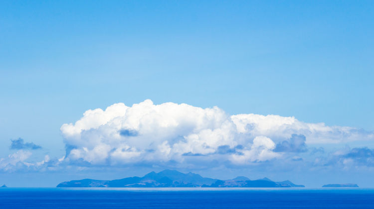 Porto Santo Visto da Ilha da Madeira
