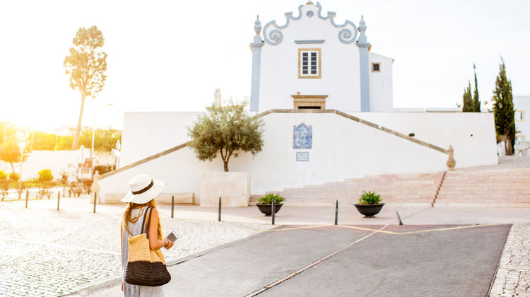 Church in Albufeira, The Algarve