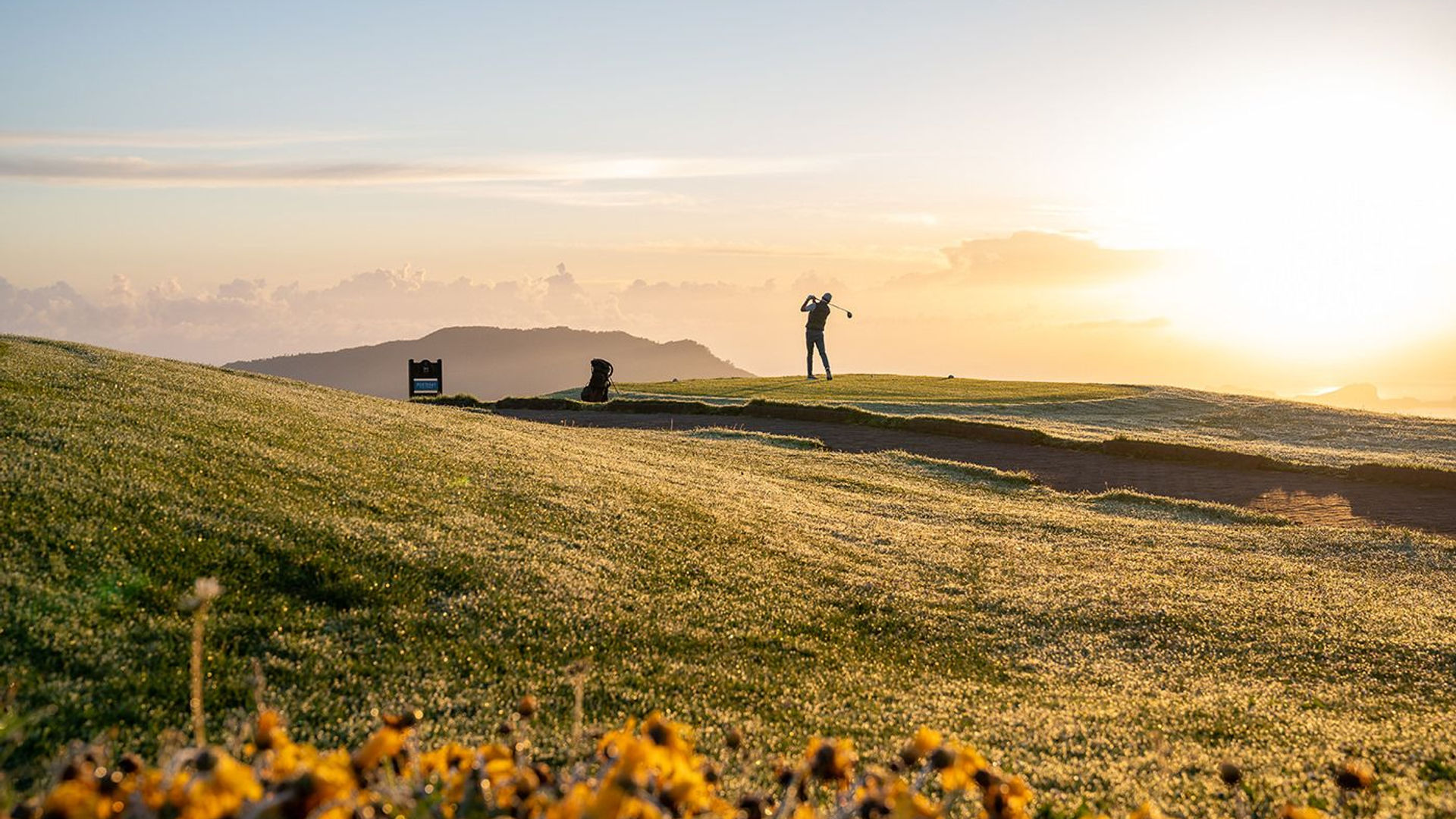 Santo da Serra Golf Course Tee Box