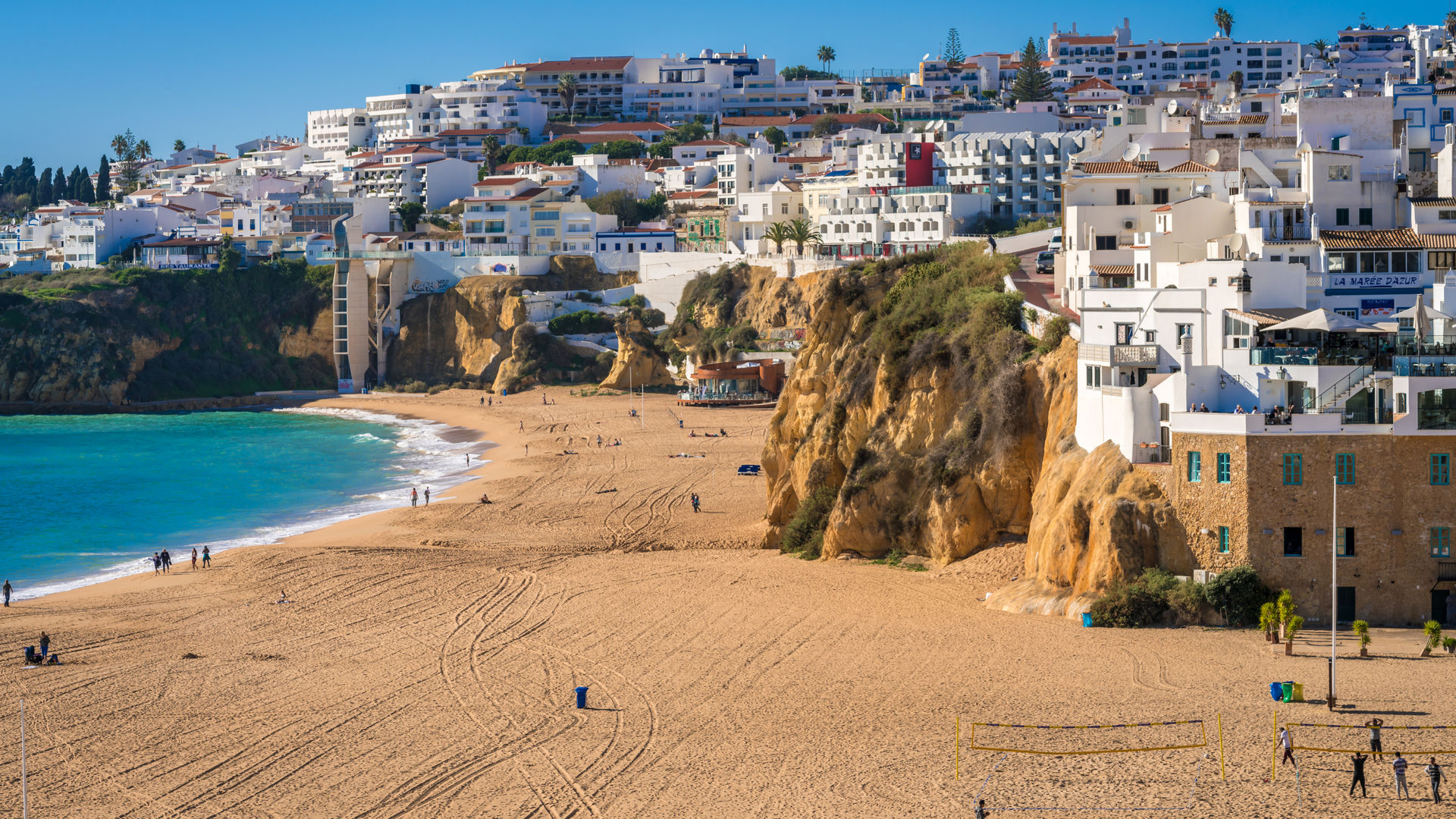 Family beach holiday in Albufeira, Algarve
