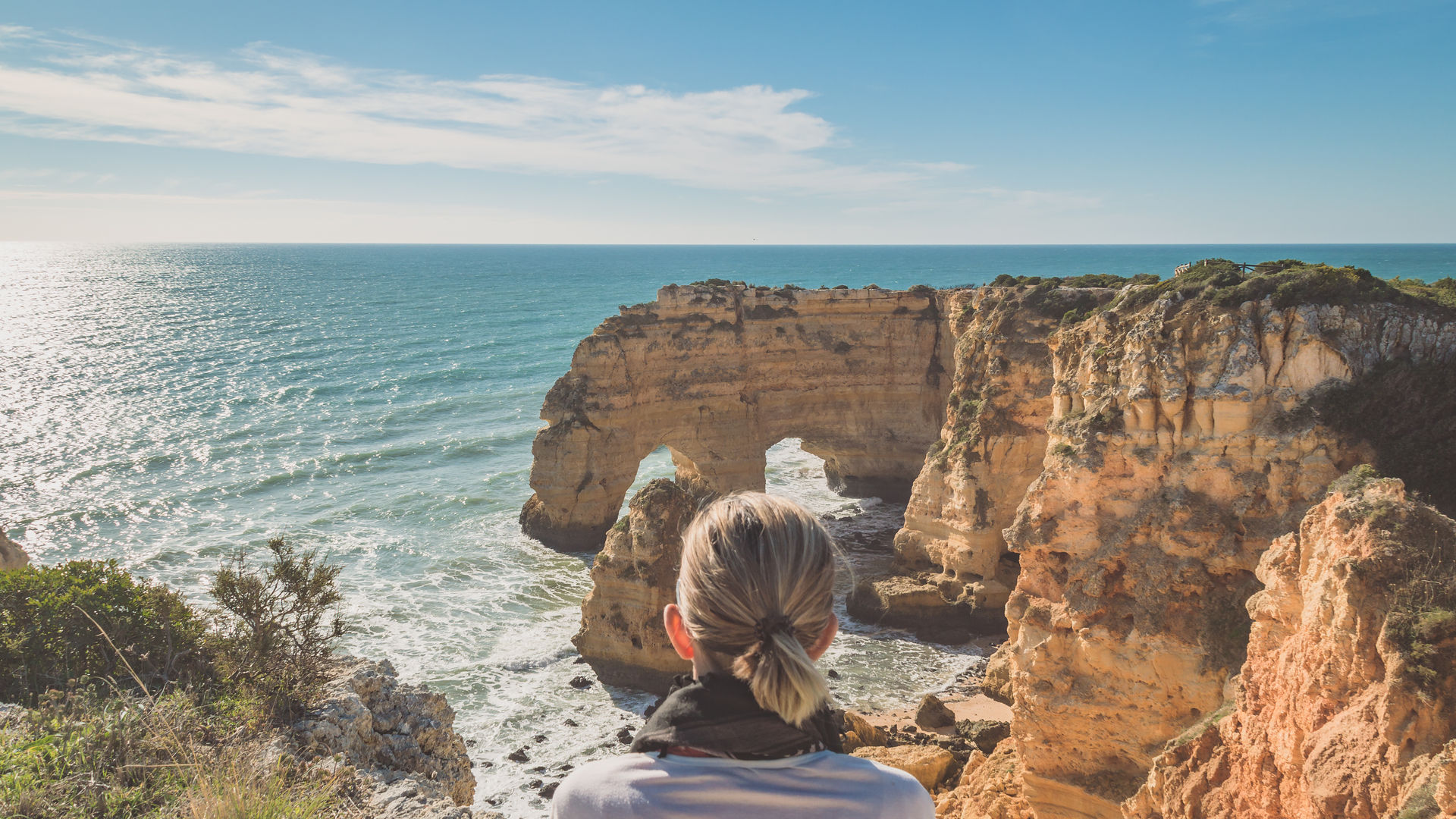  Breathtaking views are around every corner: Marinha beach, Algarve