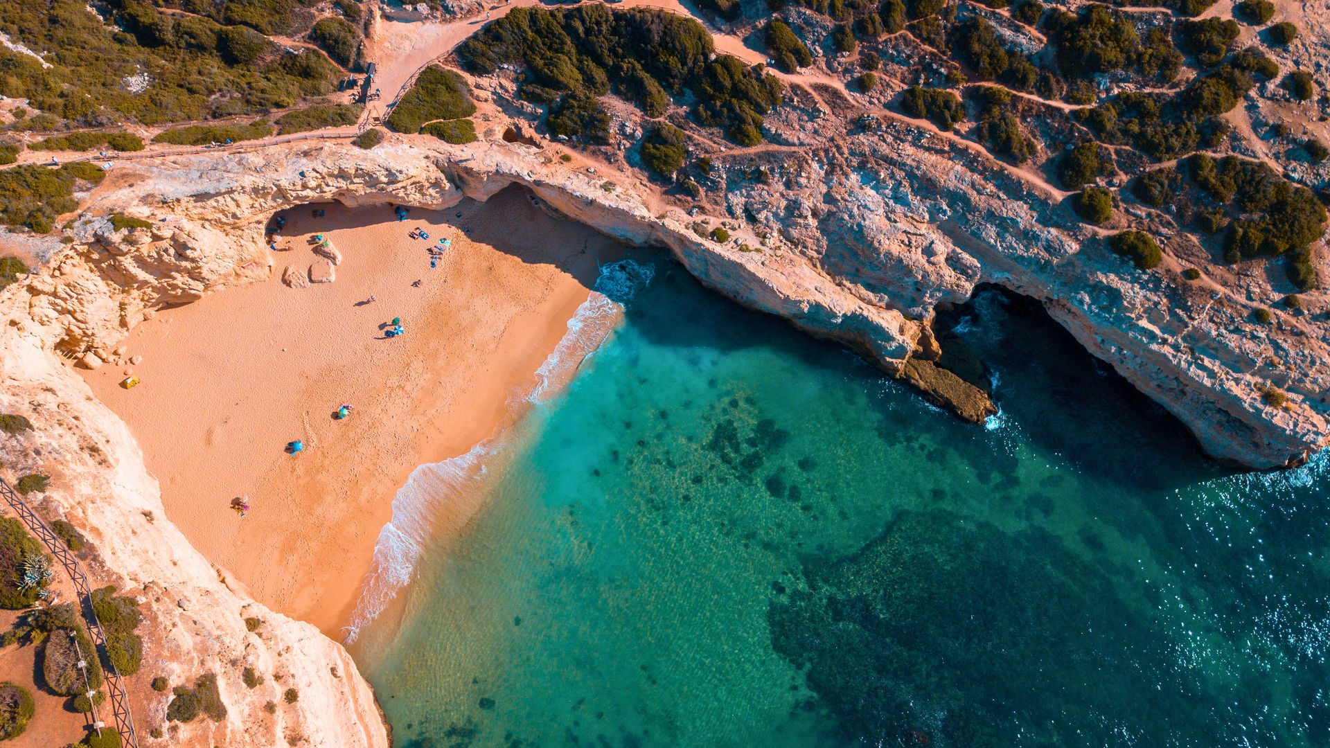 Praia da Marinha in Lagoa, The Algarve