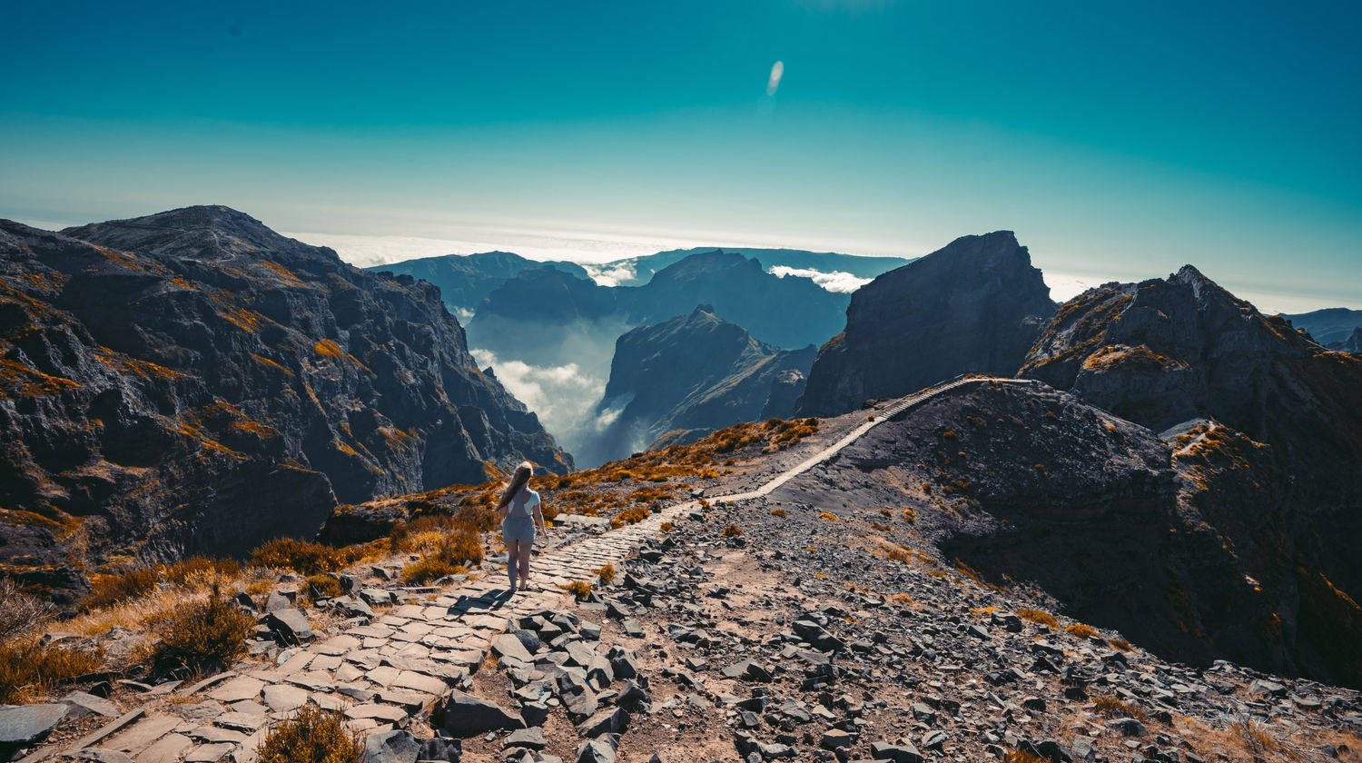 Pico do Areeiro:, Madeira Island