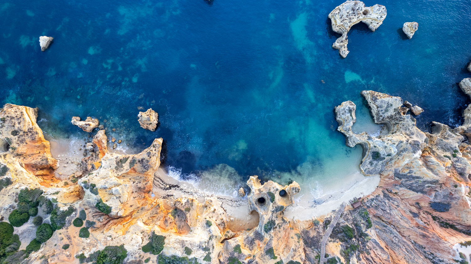 Sunrise over Ponta da Piedade, The Algarve