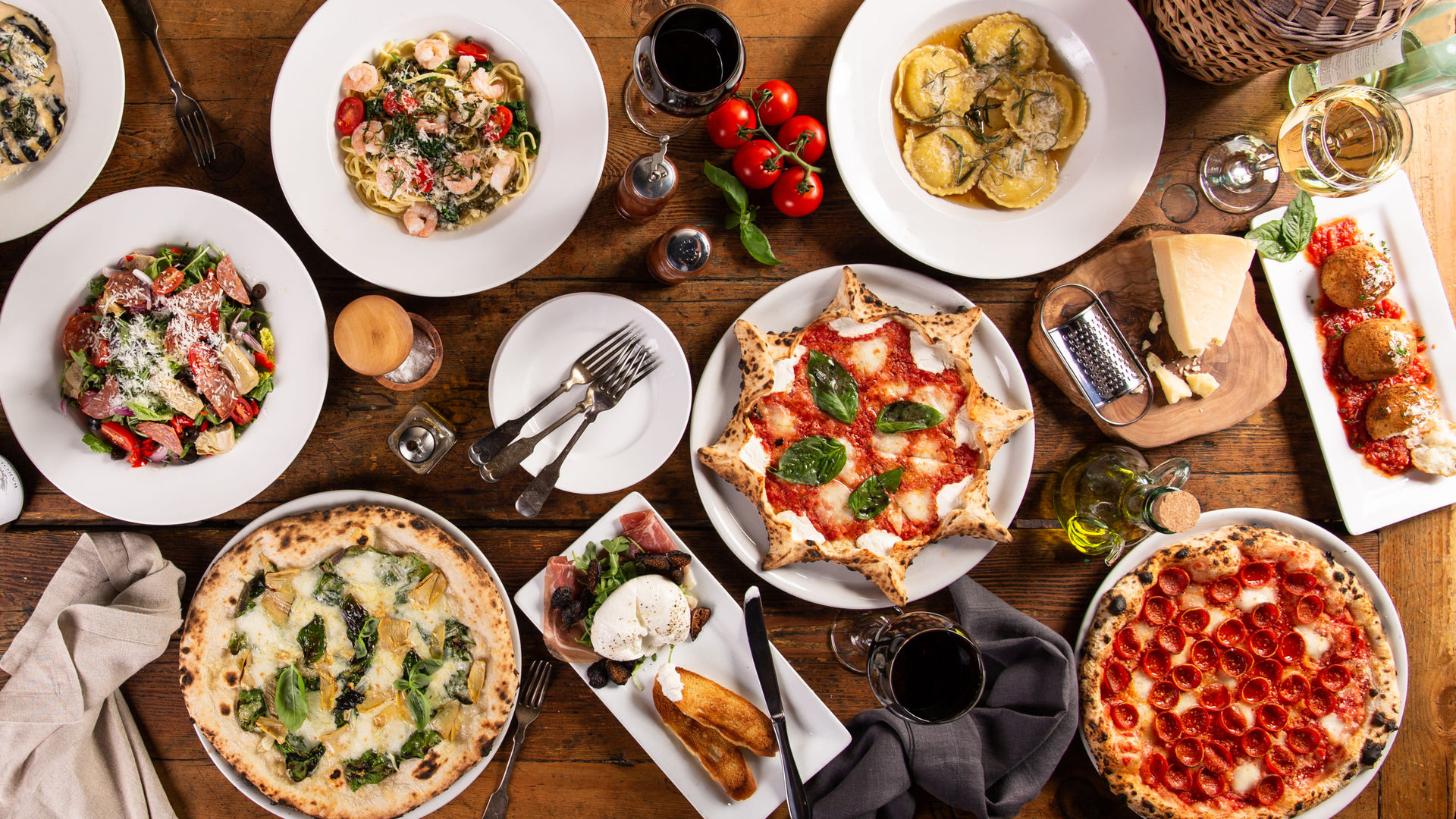 Traditional Italian cuisine