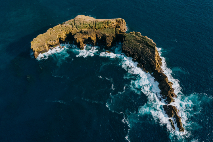 Madalena Islets off the coast of Pico Island