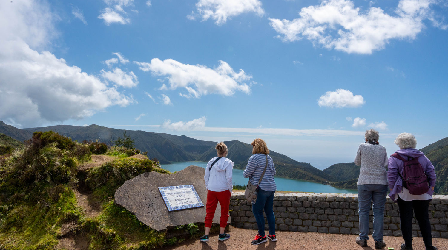 Lagoa do Fogo Viewpoint, Ribeira Grande, Portugal