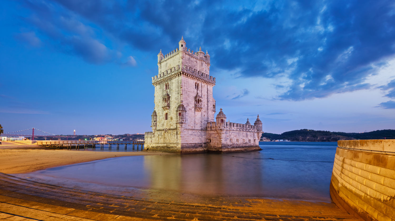 Belém Tower – Lisbon’s Riverside Fortress at Twilight