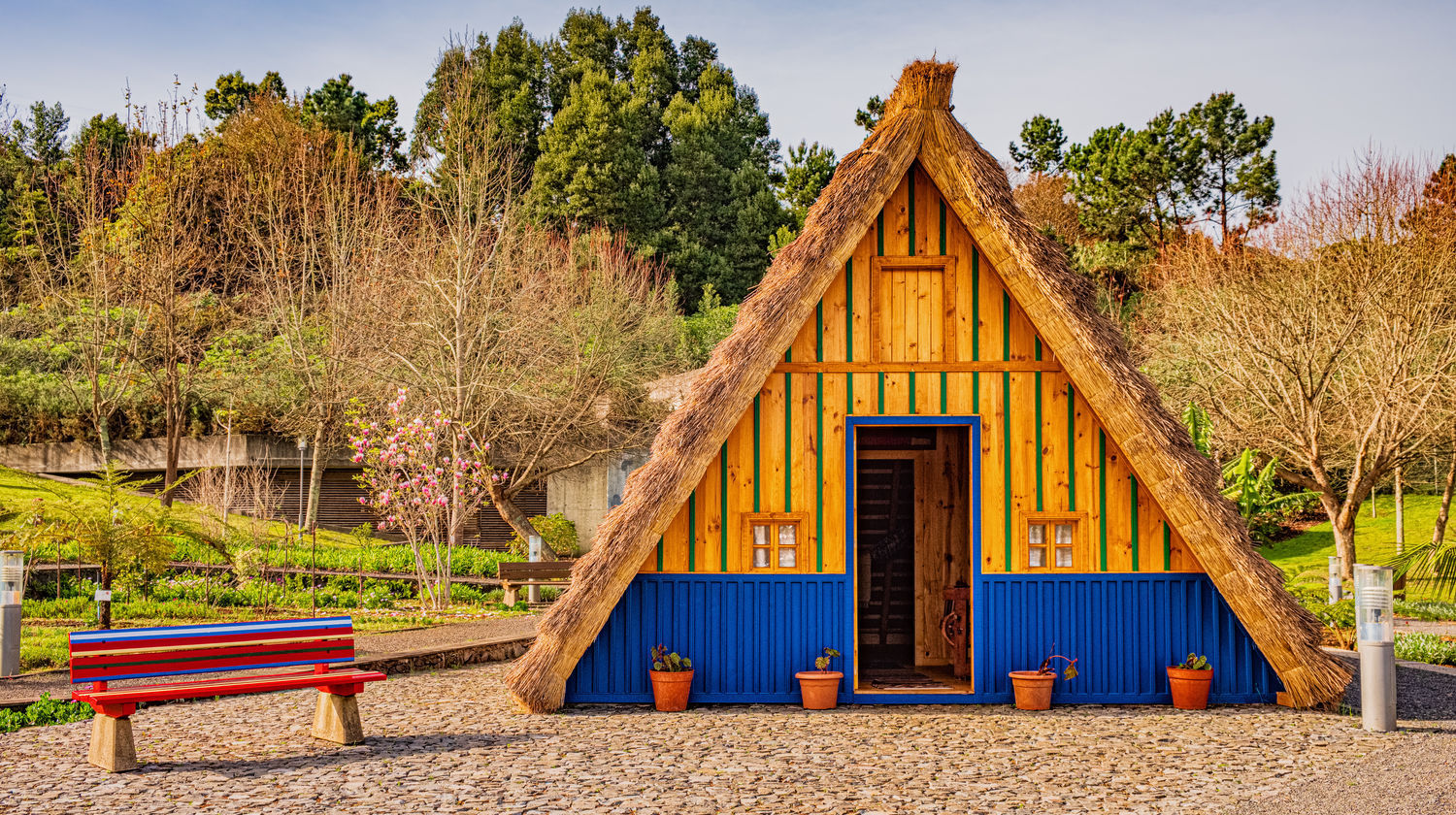 Traditional Thatched Santana House, Madeira