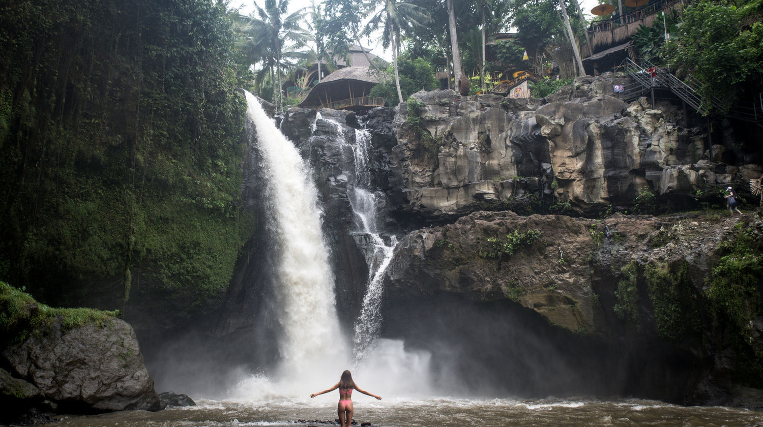 Tegenungan Waterfall, Ubud, Indonesia