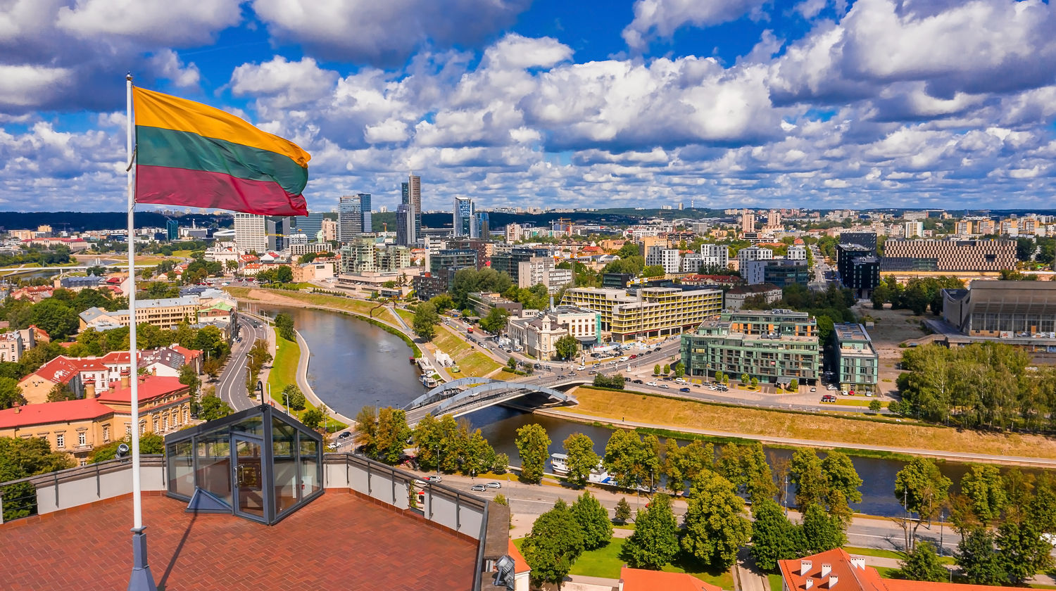 Gediminas' Castle Hill, Vilnius, Lithuania
