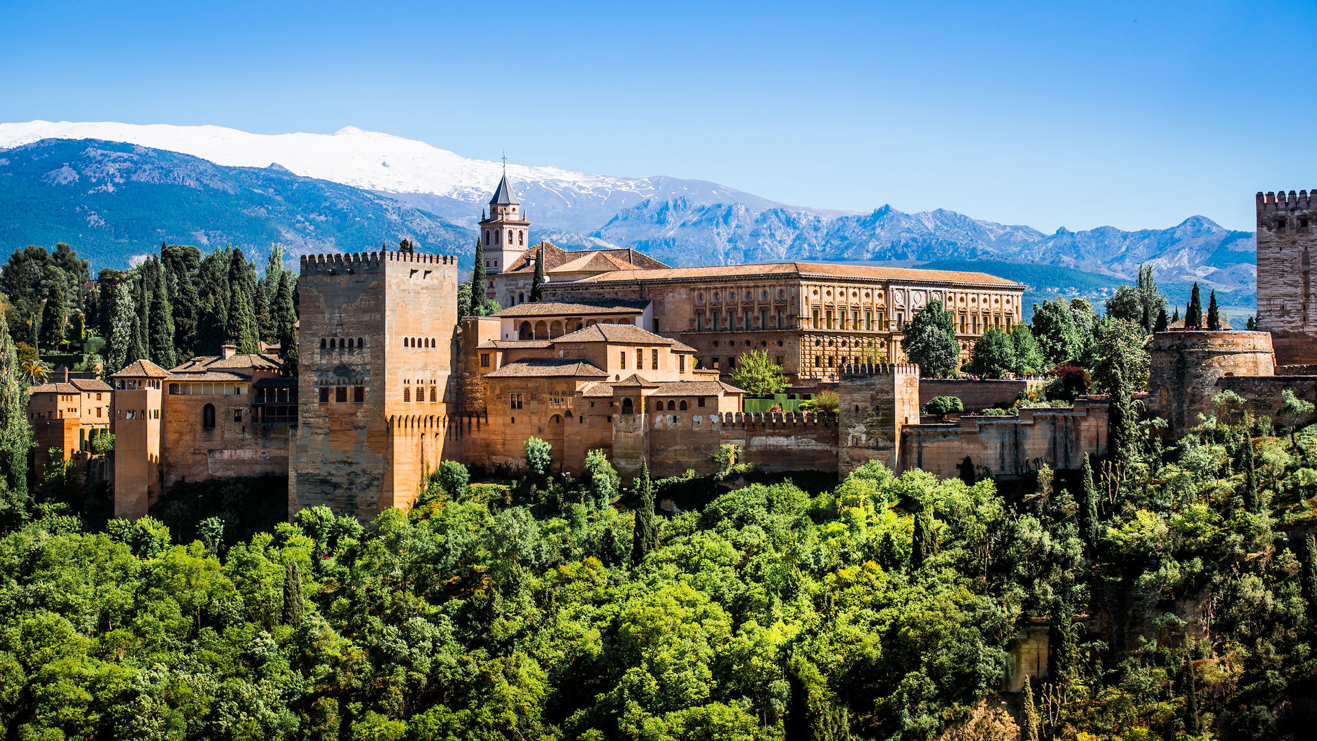 Alhambra Palace, Granada, Spain