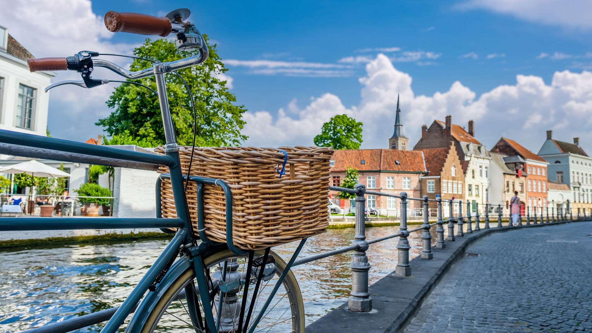 Cityscape of Bruges, Belgium