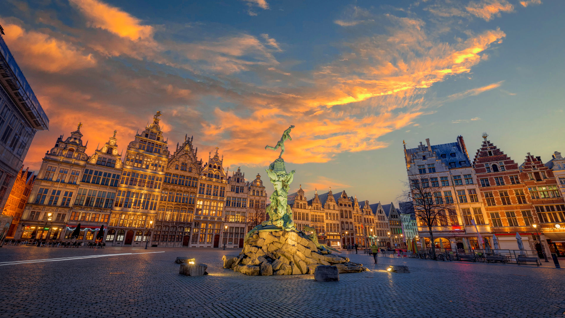 Grote Markt of Antwerp, Belgium