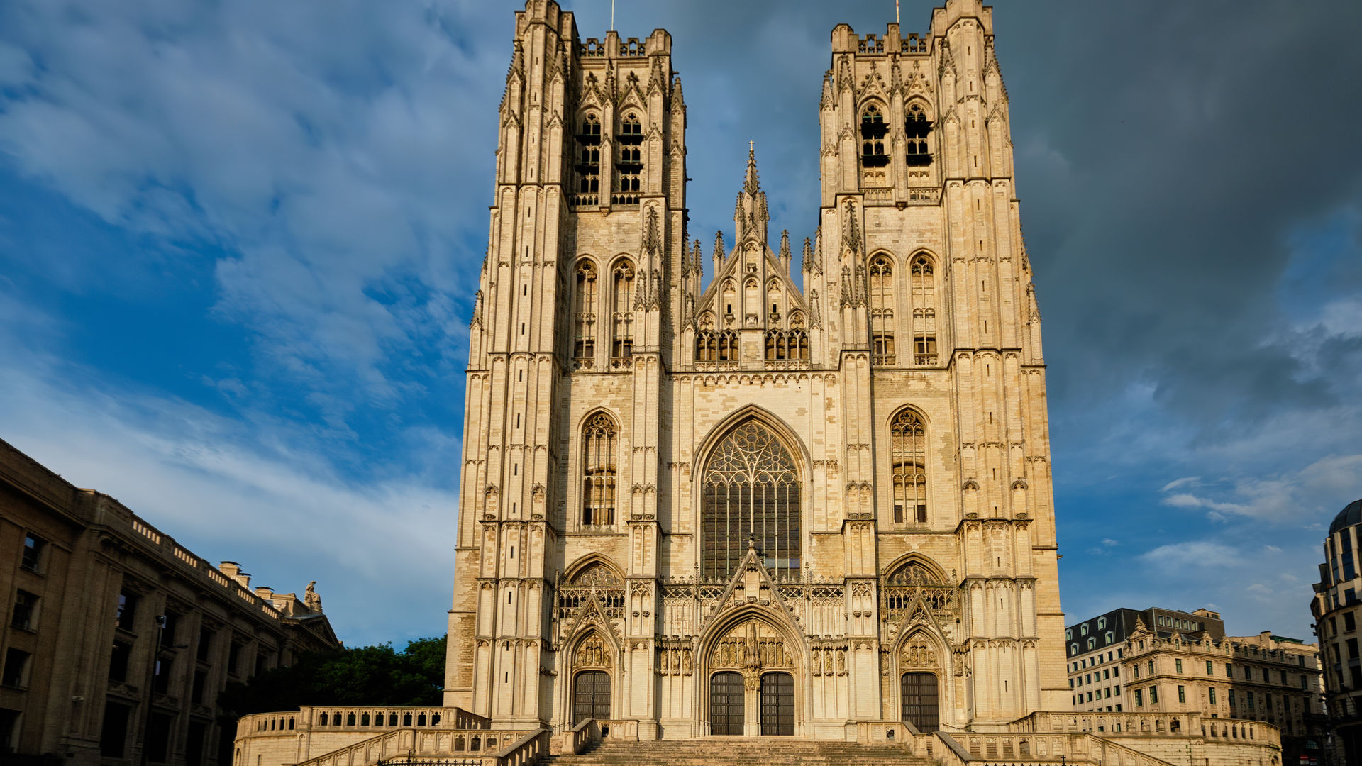Cathedral of St. Michael and St. Gudula in Brussels, Belgium