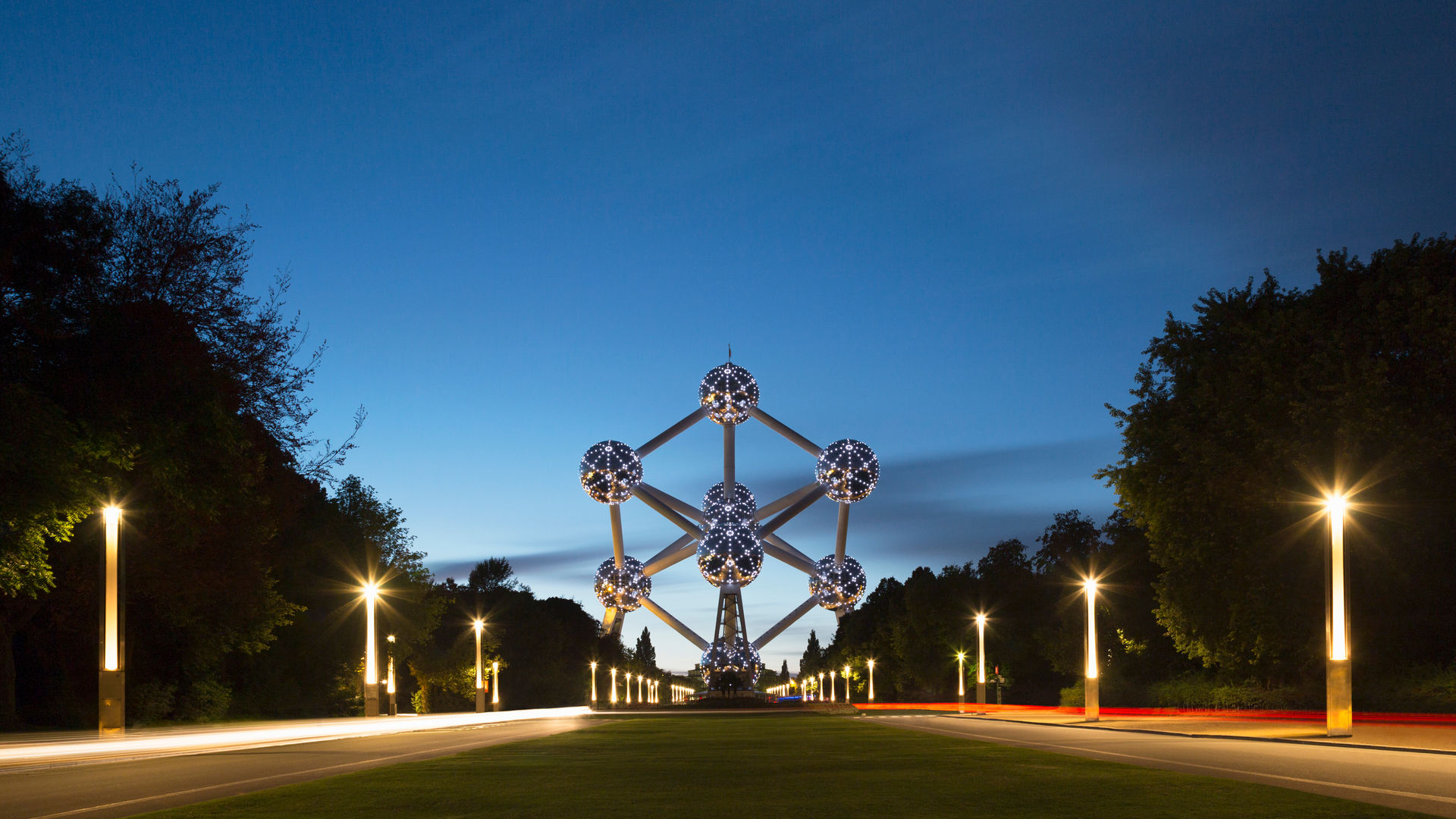 Atomium in Brussels, Belgium