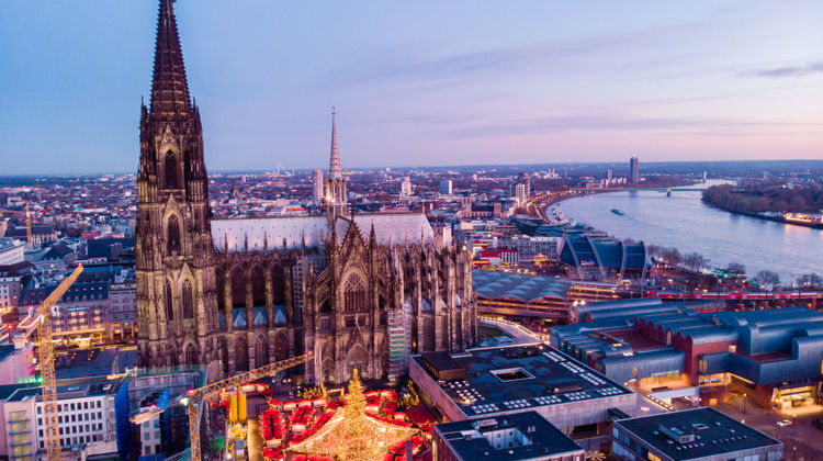 Arrival in Cologne