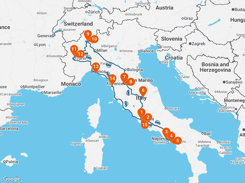 Italy Road Trip: 16 Days of Eternal City, Amalfi Dreams, Tuscan Wonders & Lakes