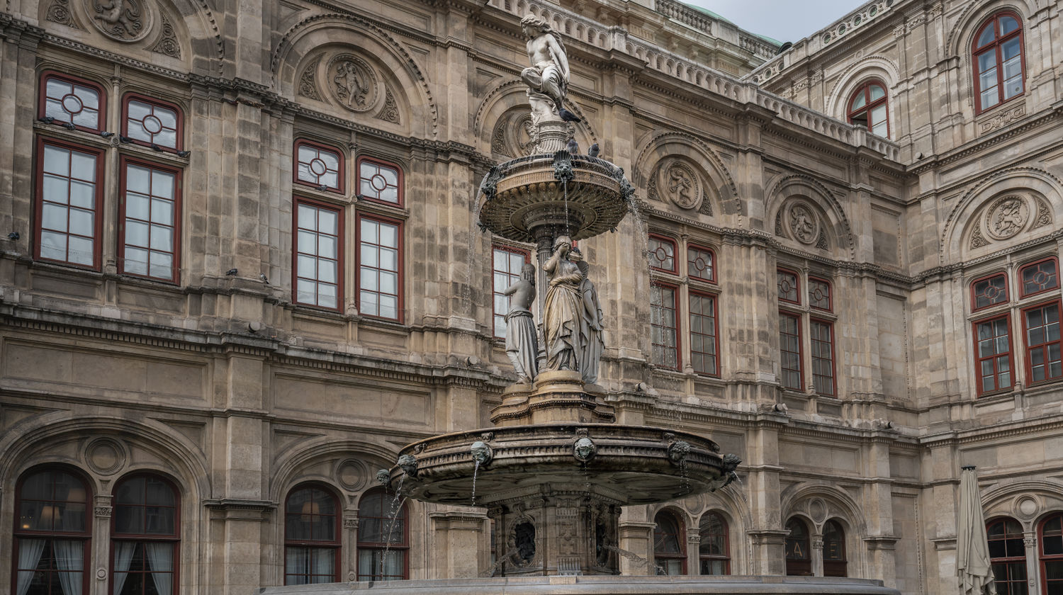 Grand Staircase of the Vienna State Opera, Austria