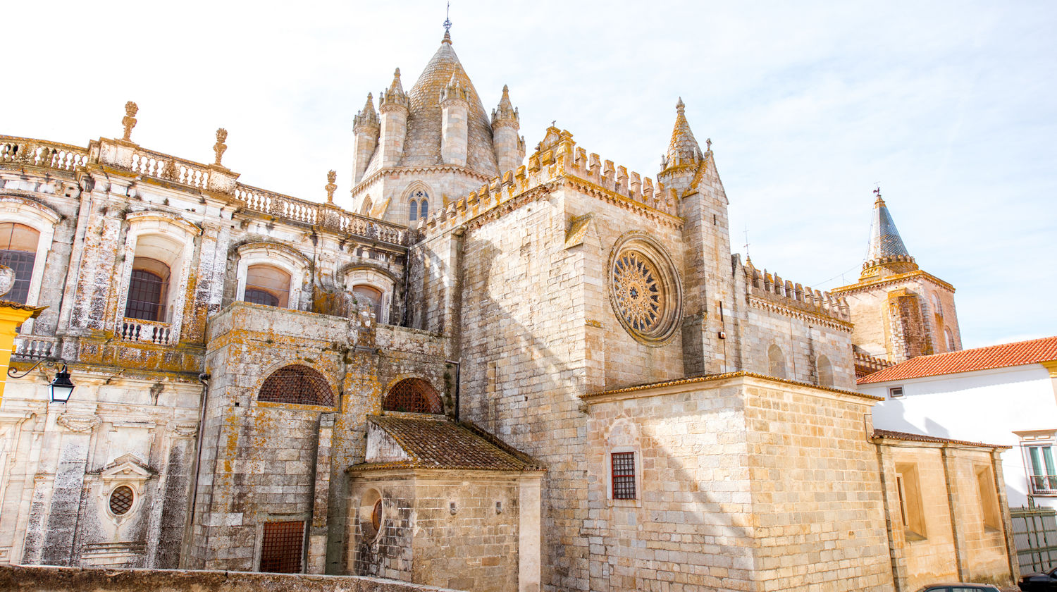 The Timeless Grandeur of Évora Cathedral in Winter Light