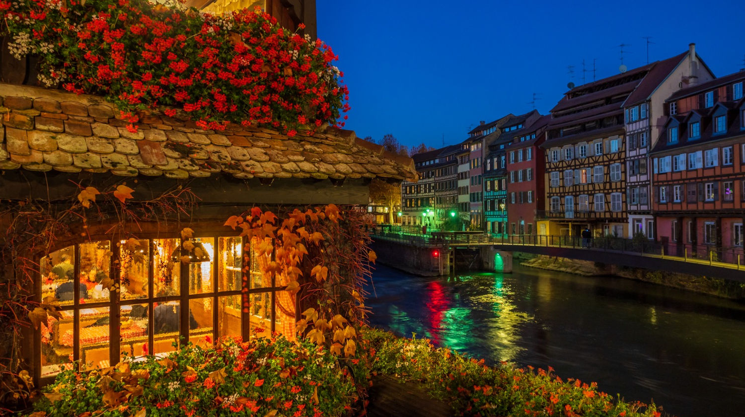 Petite France and River Ill, Strasbourg, France