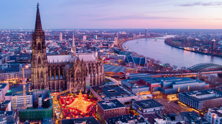 Arrival in Cologne