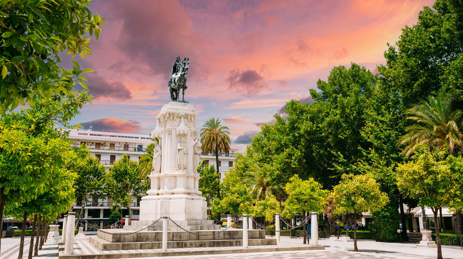 Monument to Ferdinand III, Seville, Spain