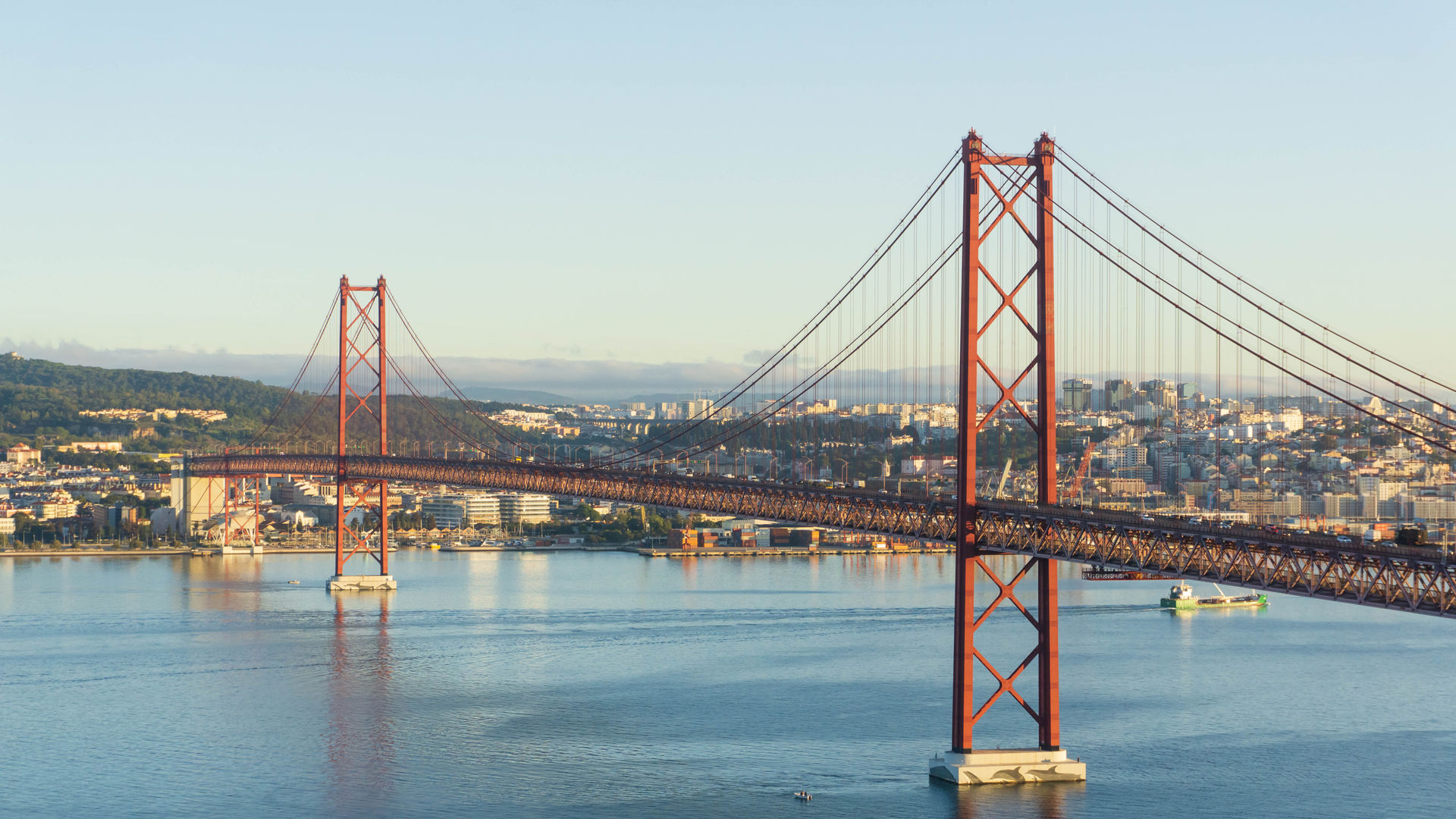 Lisbon’s 25 de Abril Bridge (Portugal)