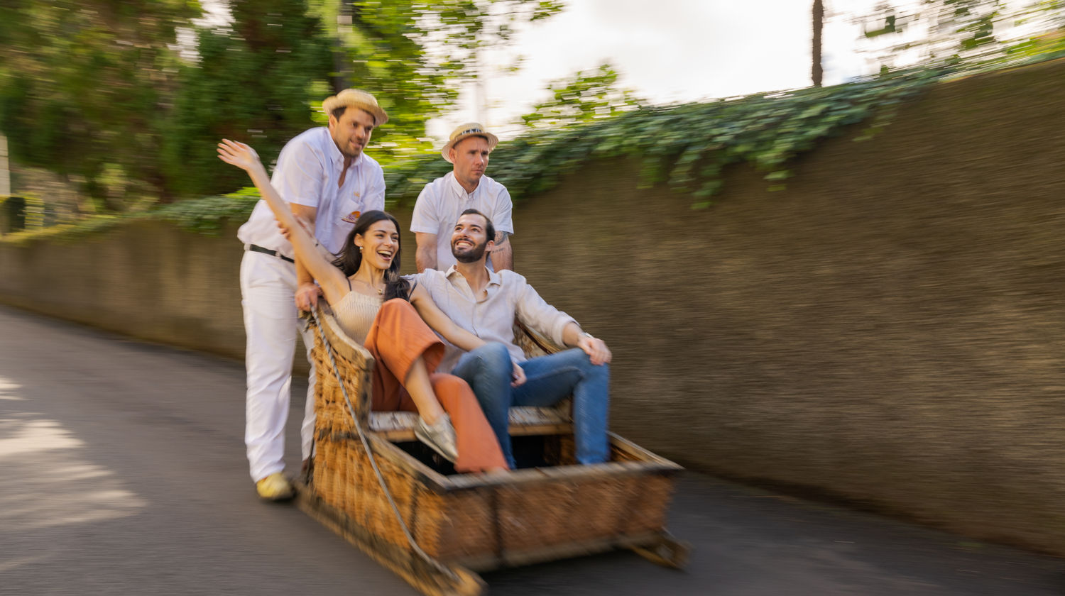 Tobbogan Ride, Madeira Island ©Ricardo Faria Paulino 