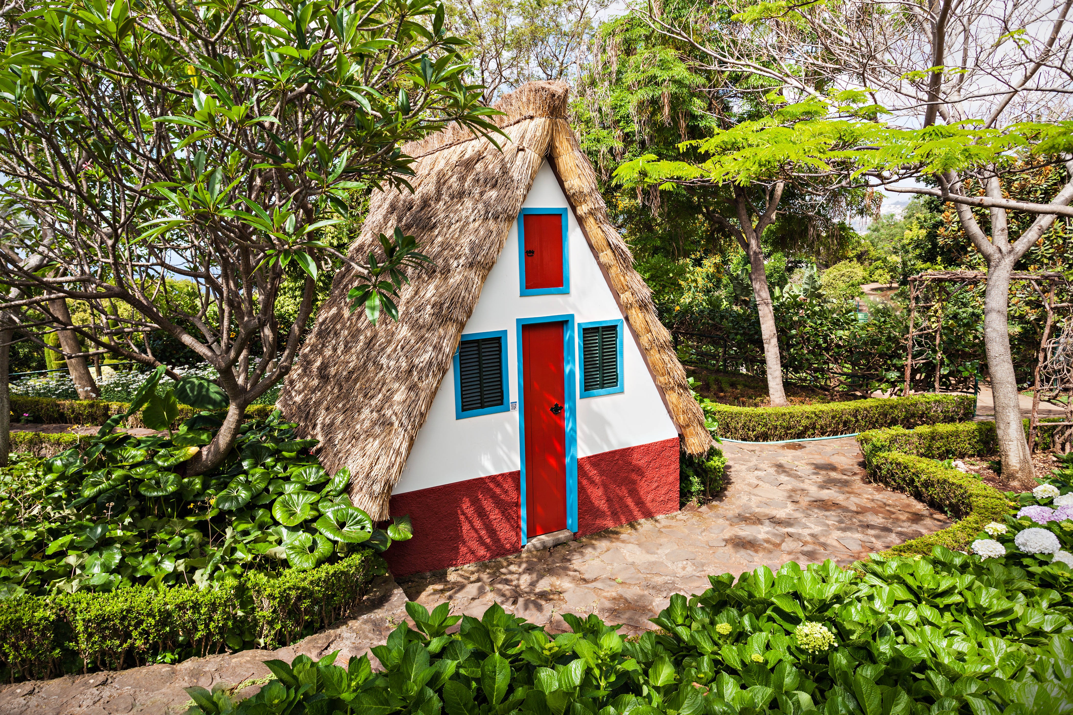 Santana Traditional Houses, Santana, Madeira Island, Portugal