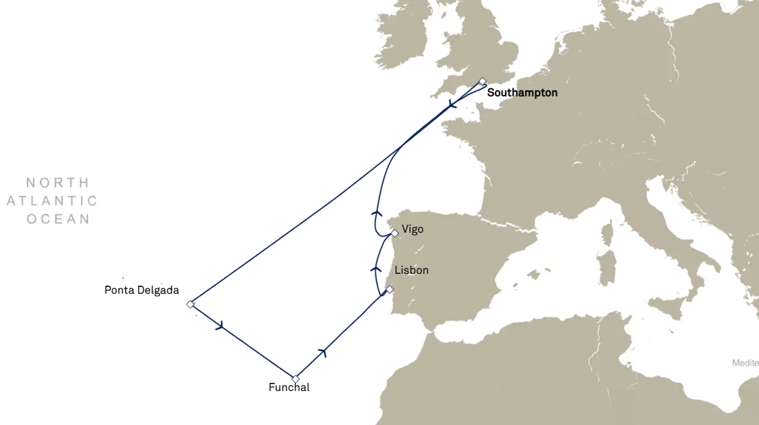 <p><strong>Cruise Departure from Southampton</strong></p>