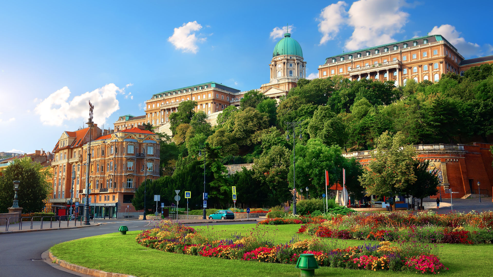 Royal Palace in Budapest, Hungary