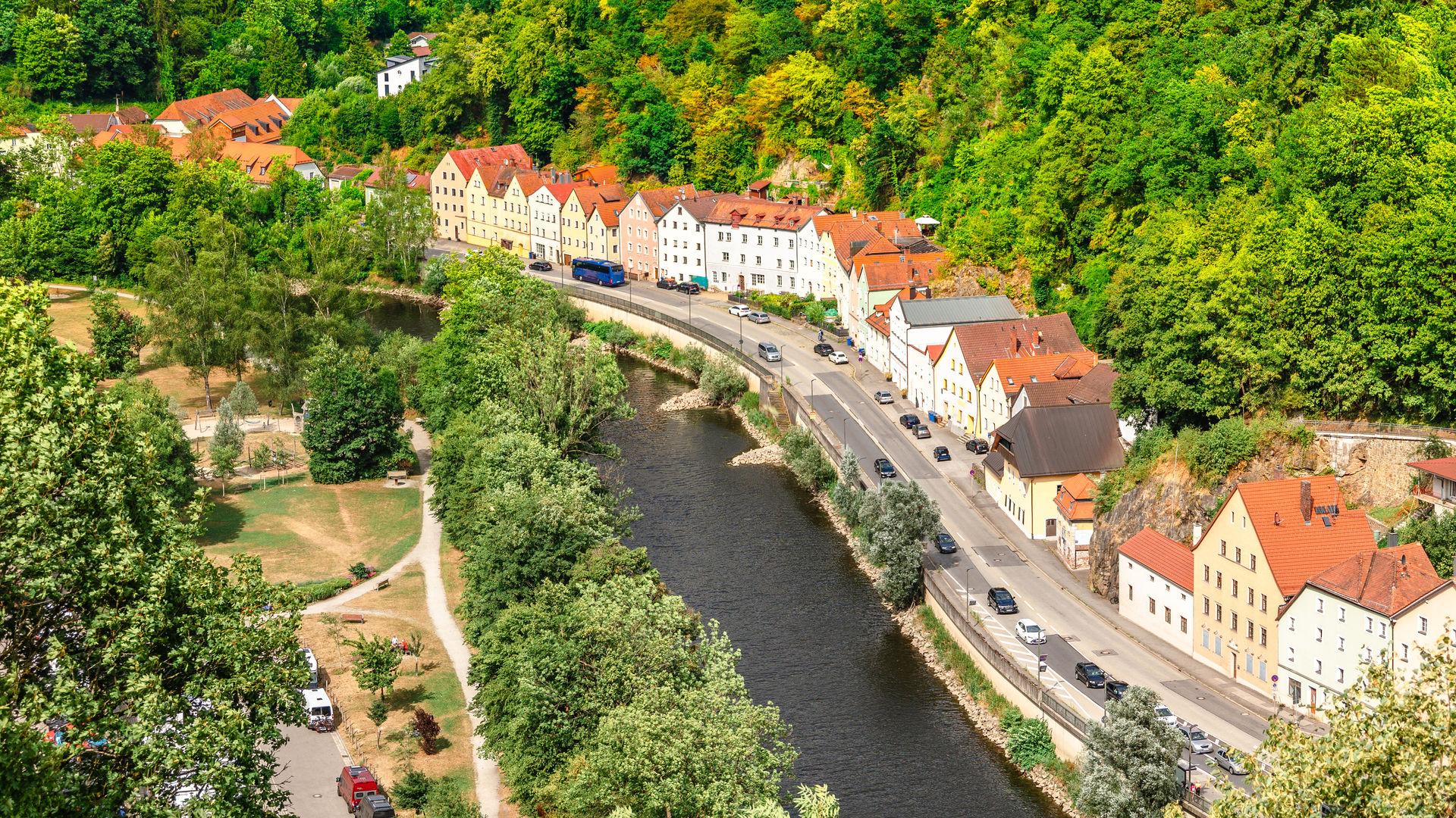 View of Passau, Germany