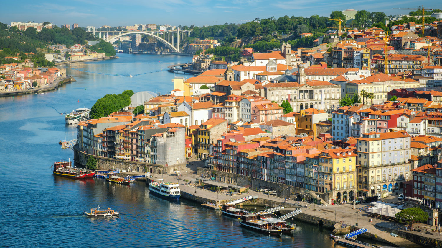 The Colorful Ribeira District, Porto