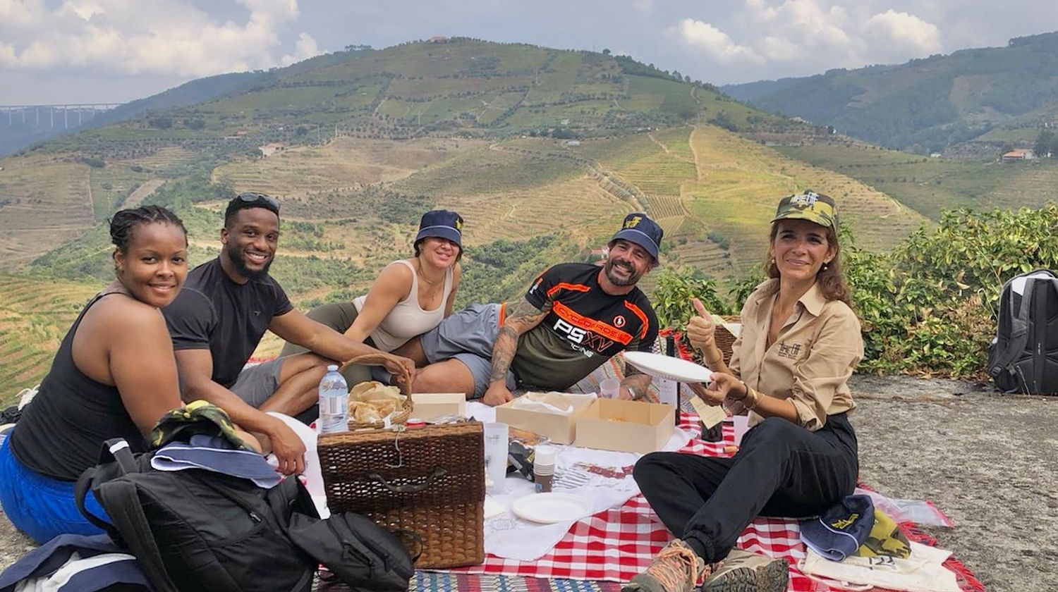 Vineyard Picnic Spot, Douro Valley, Portugal