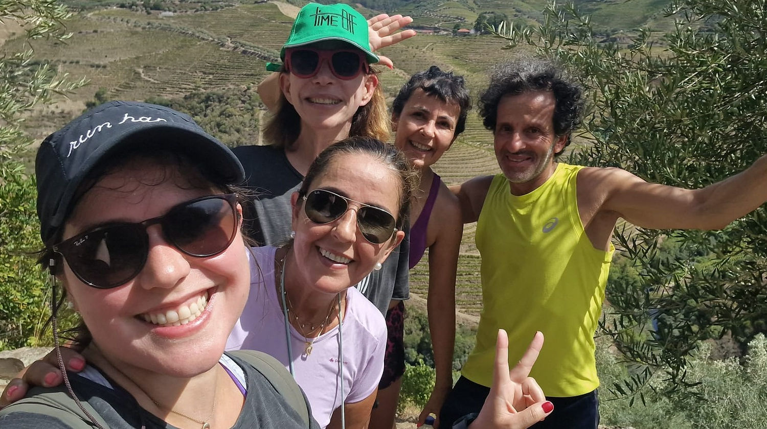 Hiking Group, Douro Valley, Portugal