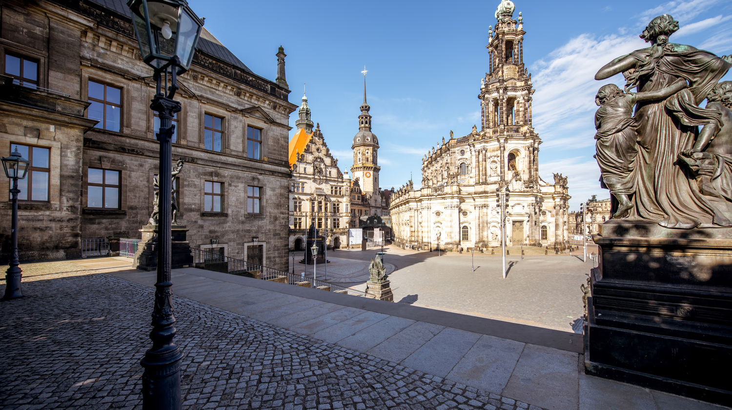 Schlossplatz, Dresden, Germany