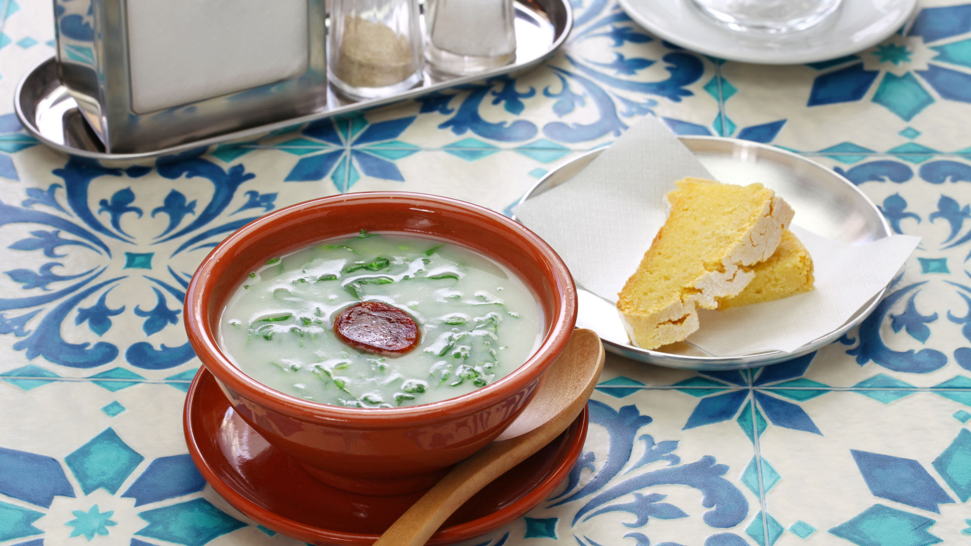Caldo Verde, a traditional Portuguese soup