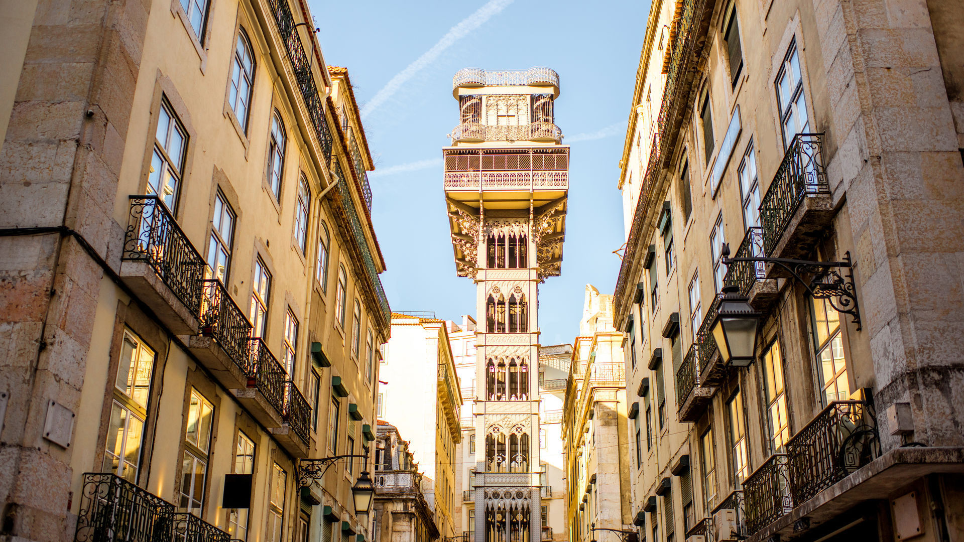 Santa Justa Lift (Elevador de Santa Justa) in Lisbon