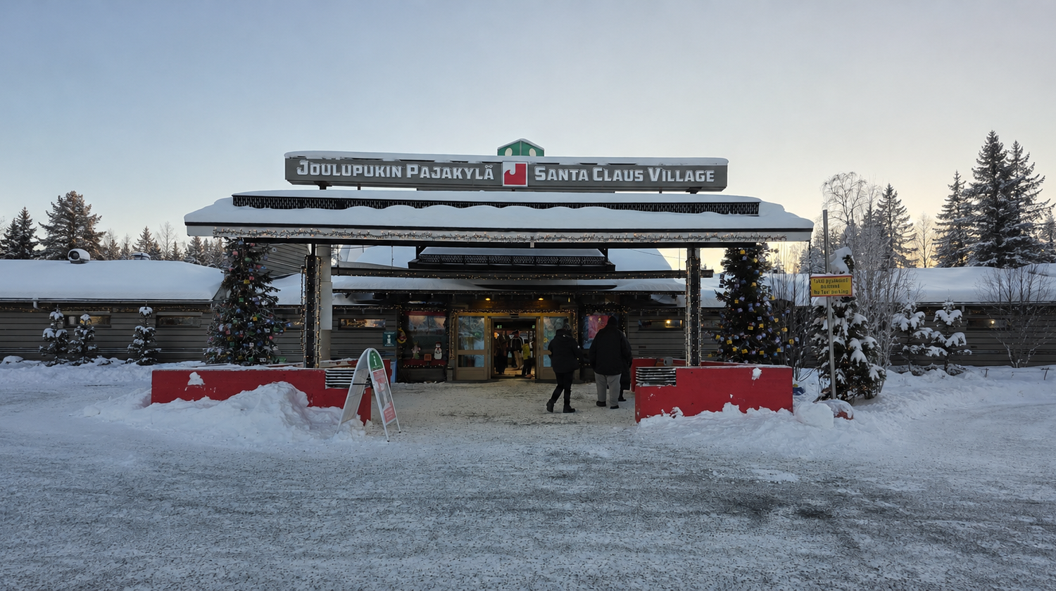 Santa Claus Village, Rovaniemi, Finland (Photo by our CMO, Carolina)