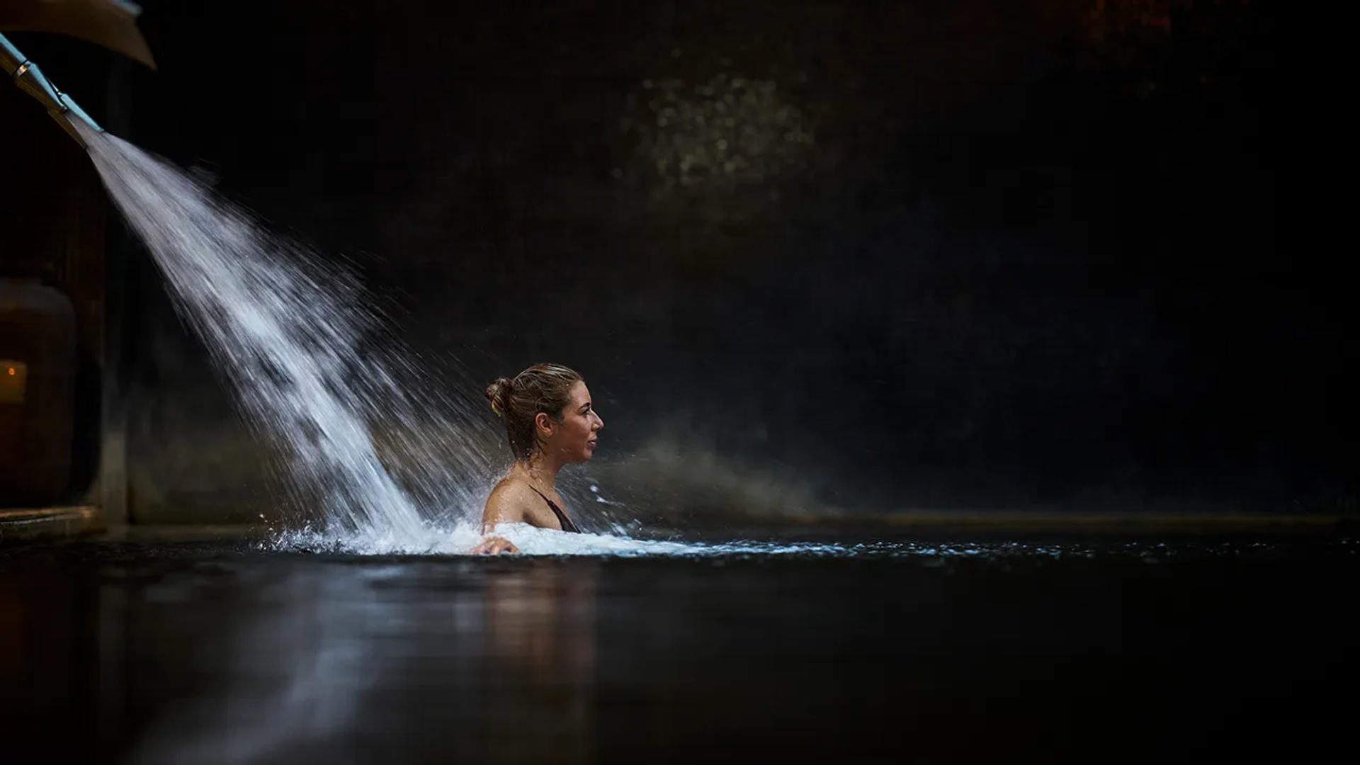 Interior Thermal Pool at 5-Star Octant Furnas, São Miguel Island