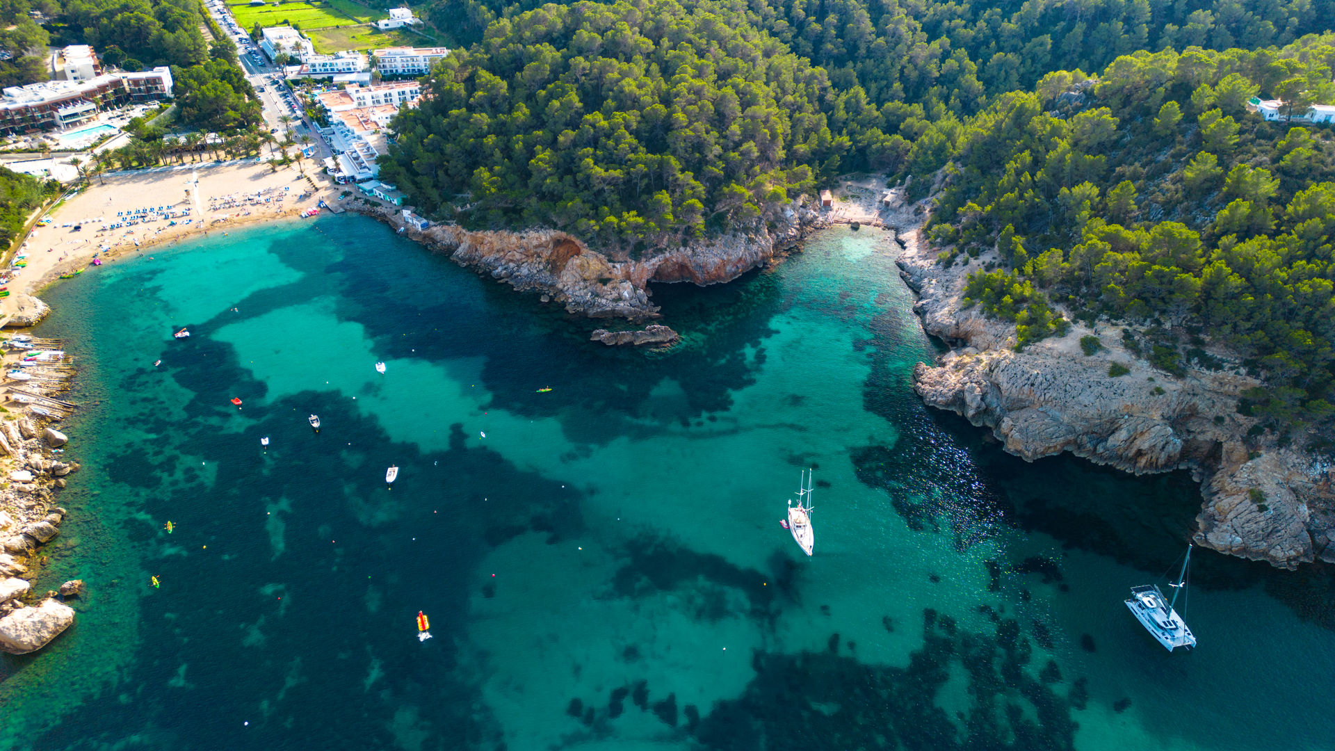 Beach of Port Sant Miquel, Ibiza