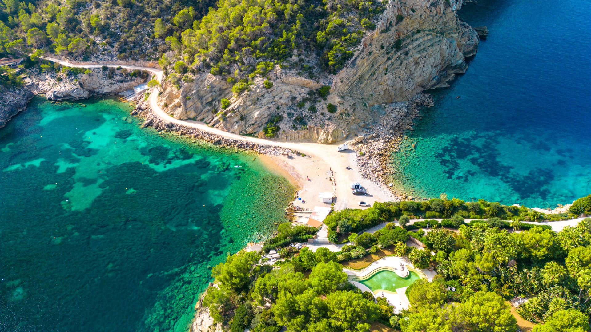Beach of Port Sant Miquel, Ibiza