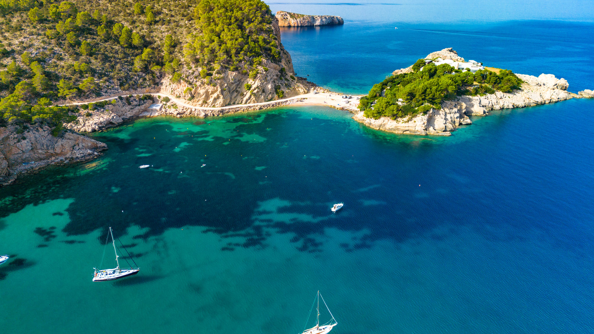 Beach of Port Sant Miquel, Ibiza